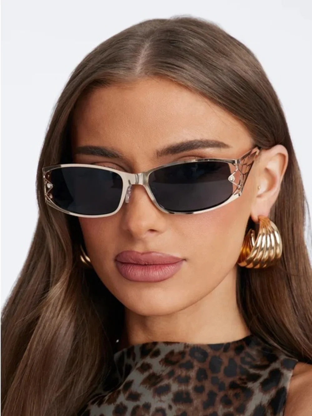 Fashion Nova gold metal